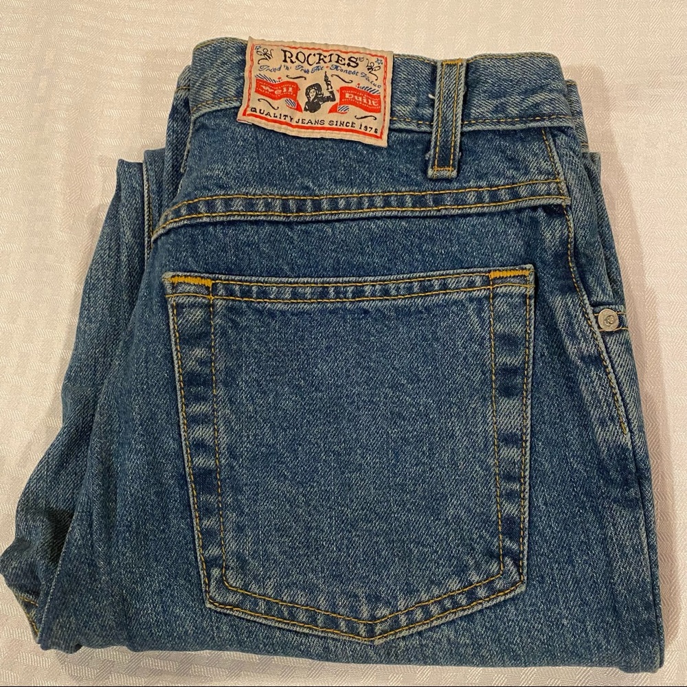 Vintage Rocky Mountain high waisted jeans, relaxed fit